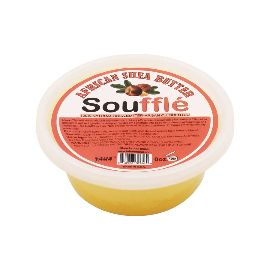 100 Natural Shea Butter Souffle 8oz (120ct) Taha Natural Wholesale