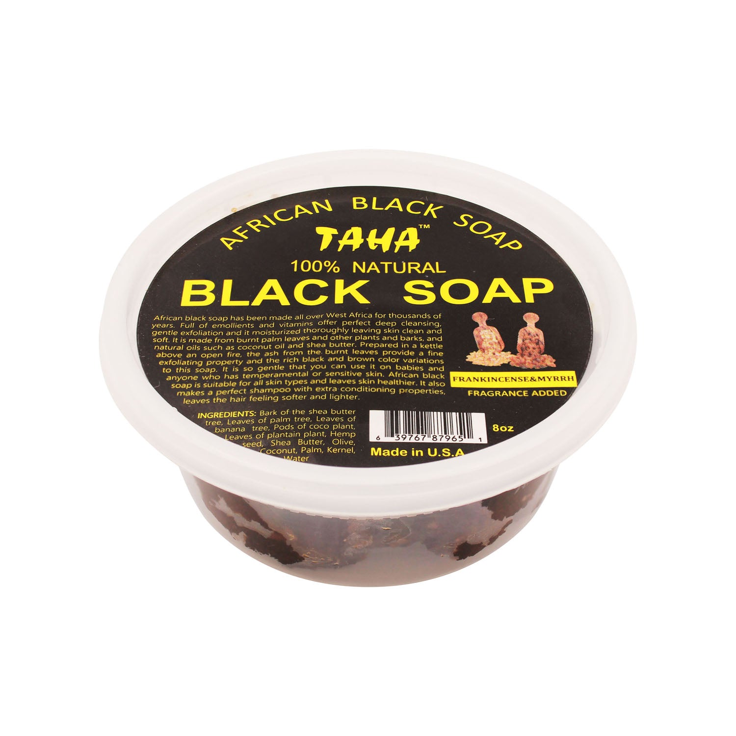 BY NATURES African Black Soap Tub (8oz) BY NATURES African Black Soap Tub (8oz)