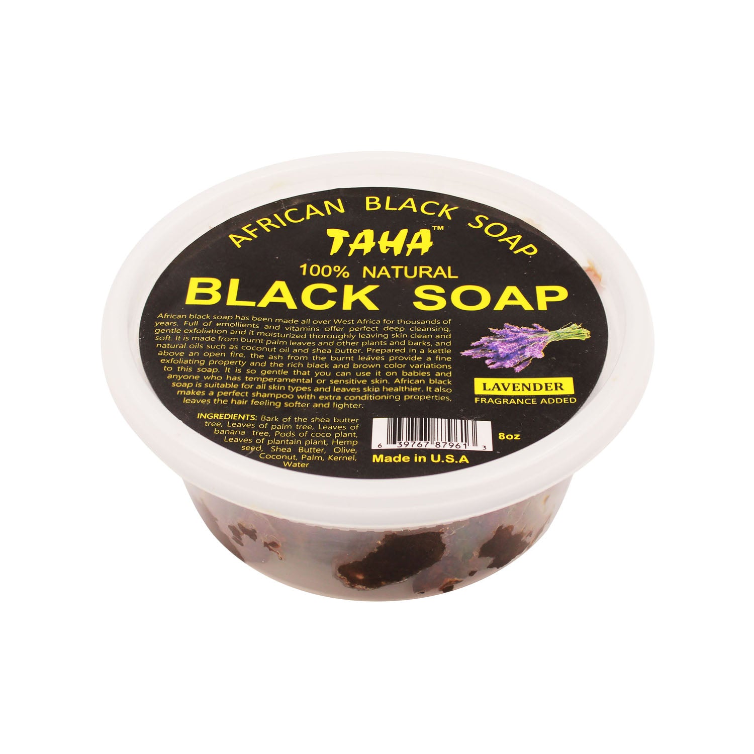 BY NATURES African Black Soap Tub (8oz) BY NATURES African Black Soap Tub (8oz)