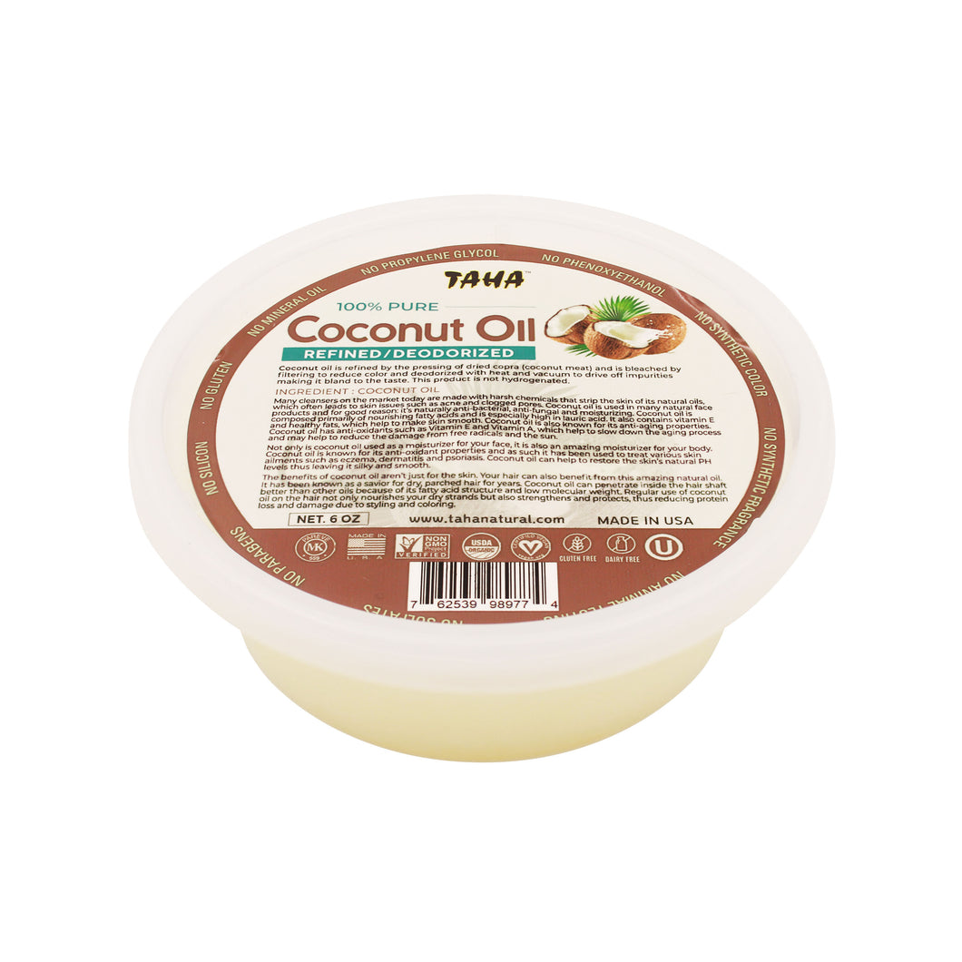 100% Pure Organic Coconut Oil [Refined]